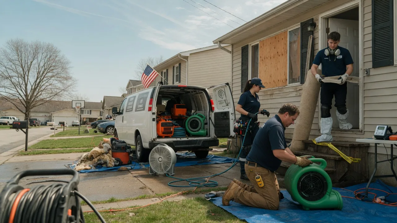 Water Damage Restoration in Mount Sterling, IL near me